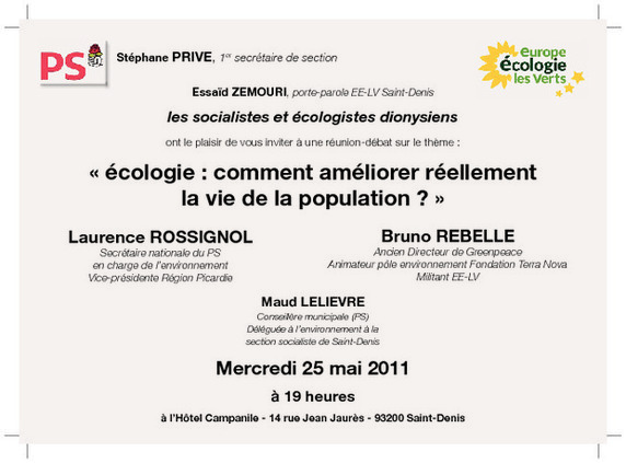  Ecologie ET Social - St Denis - 25 mai